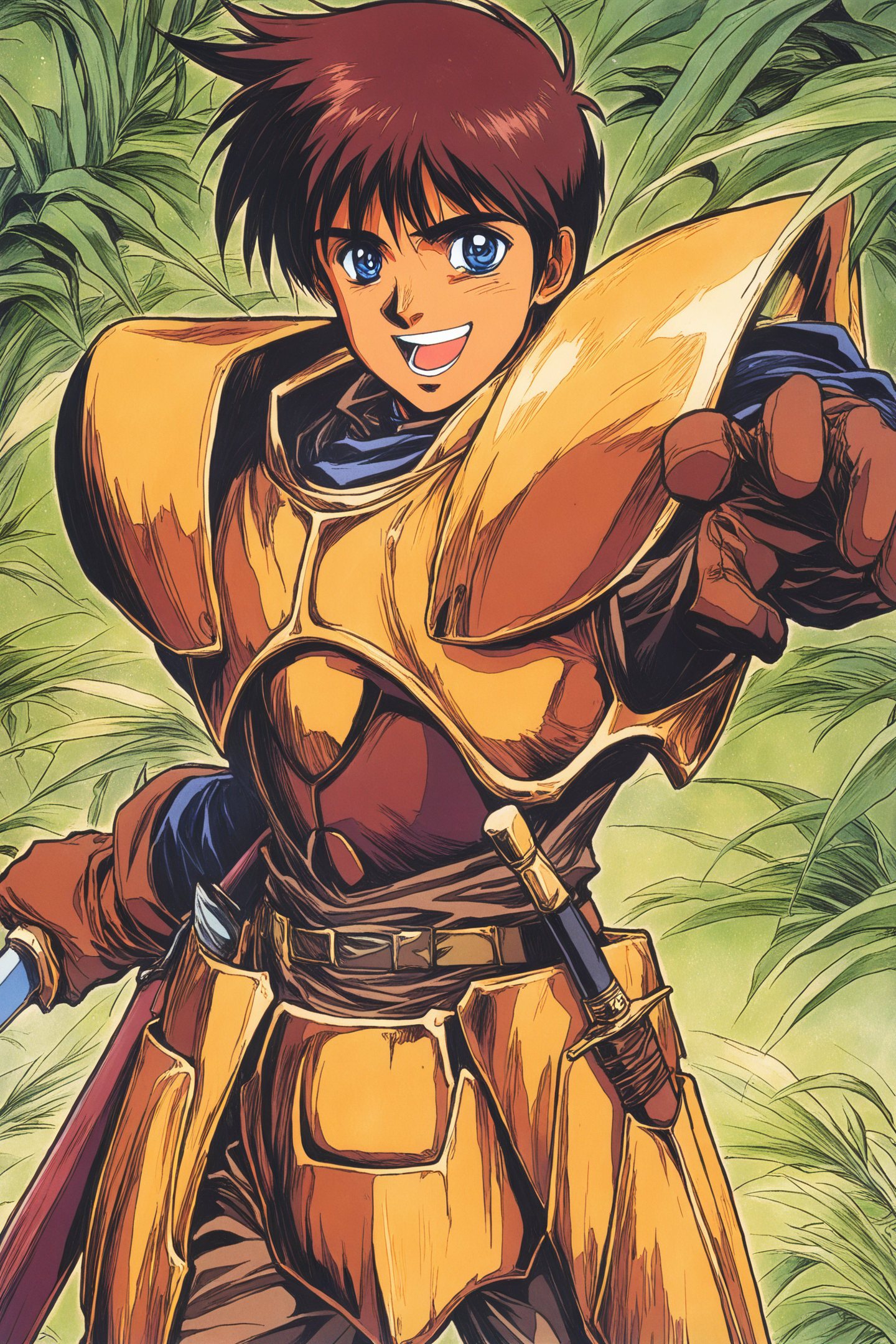 38054-334357253-Parn,weapon,solo,brown armor,1boy,gloves,male focus,blue eyes,retro artstyle,1990s (style),brown hair,boots,dark skin,brown glov.png